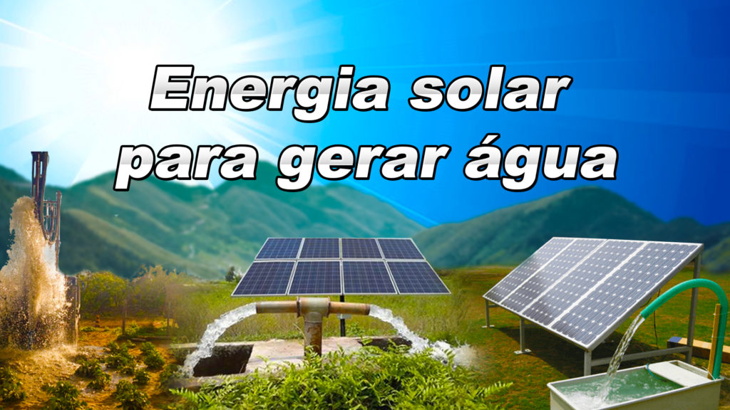 “Energia Solar para Gerar Água” Projeto de Lei de Gil abre formulário para conhecer a realidade das comunidades isoladas