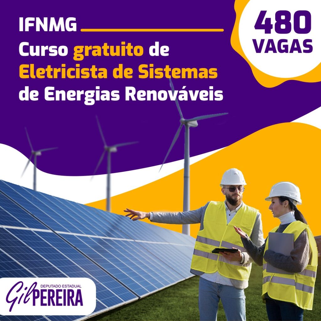 IFBA: inscrições no Processo de Seleção no curso FIC de Eletricista de  Sistemas de Energias Renováveis - Jequié Notícias - O Portal Mais Quente da  Cidade