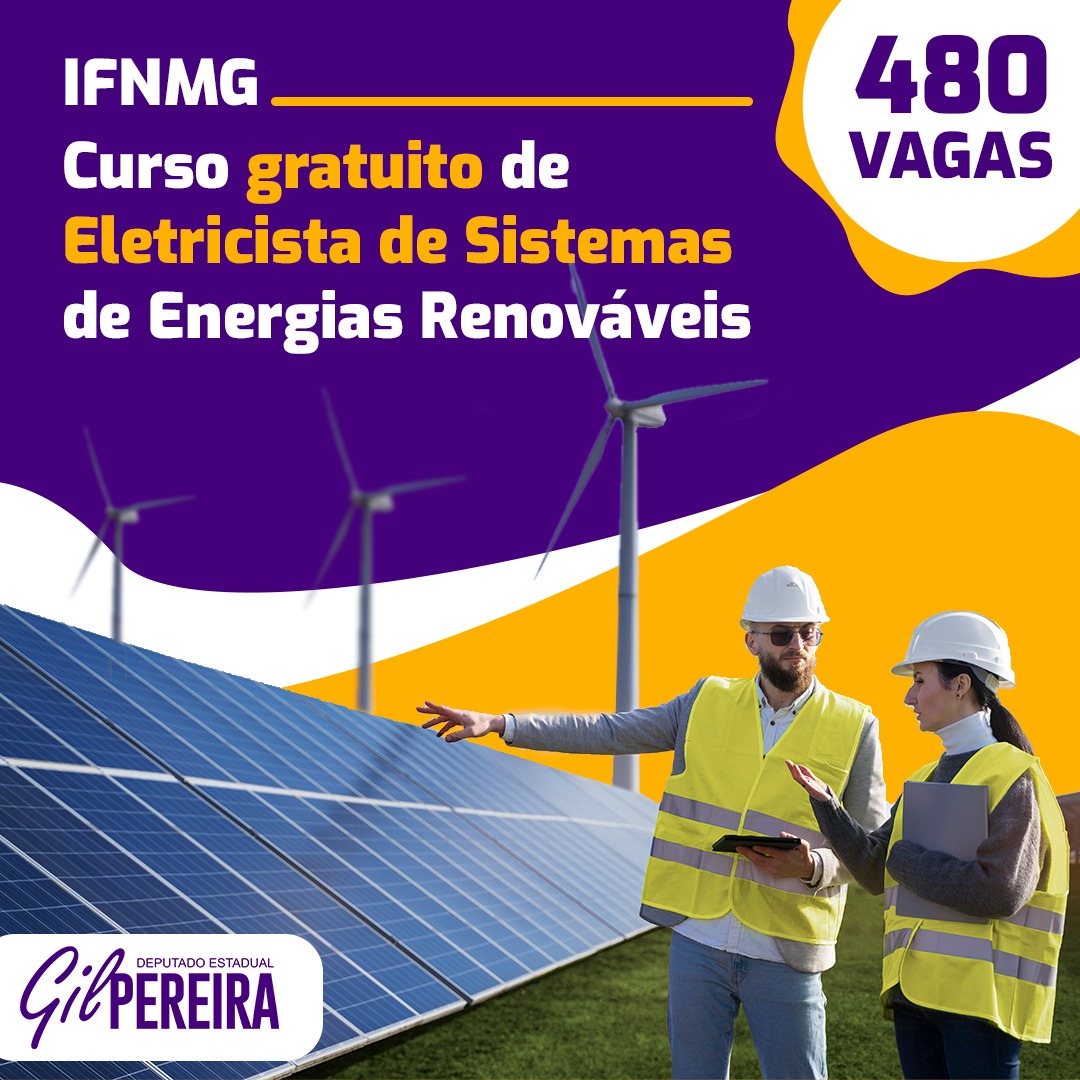 CURSO FIC - ELETRICISTA DE SISTEMAS DE ENERGIAS RENOVÁVEIS